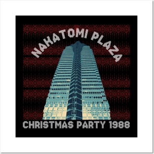 nakatomi plaza christmas party 1988 - 2021 Posters and Art